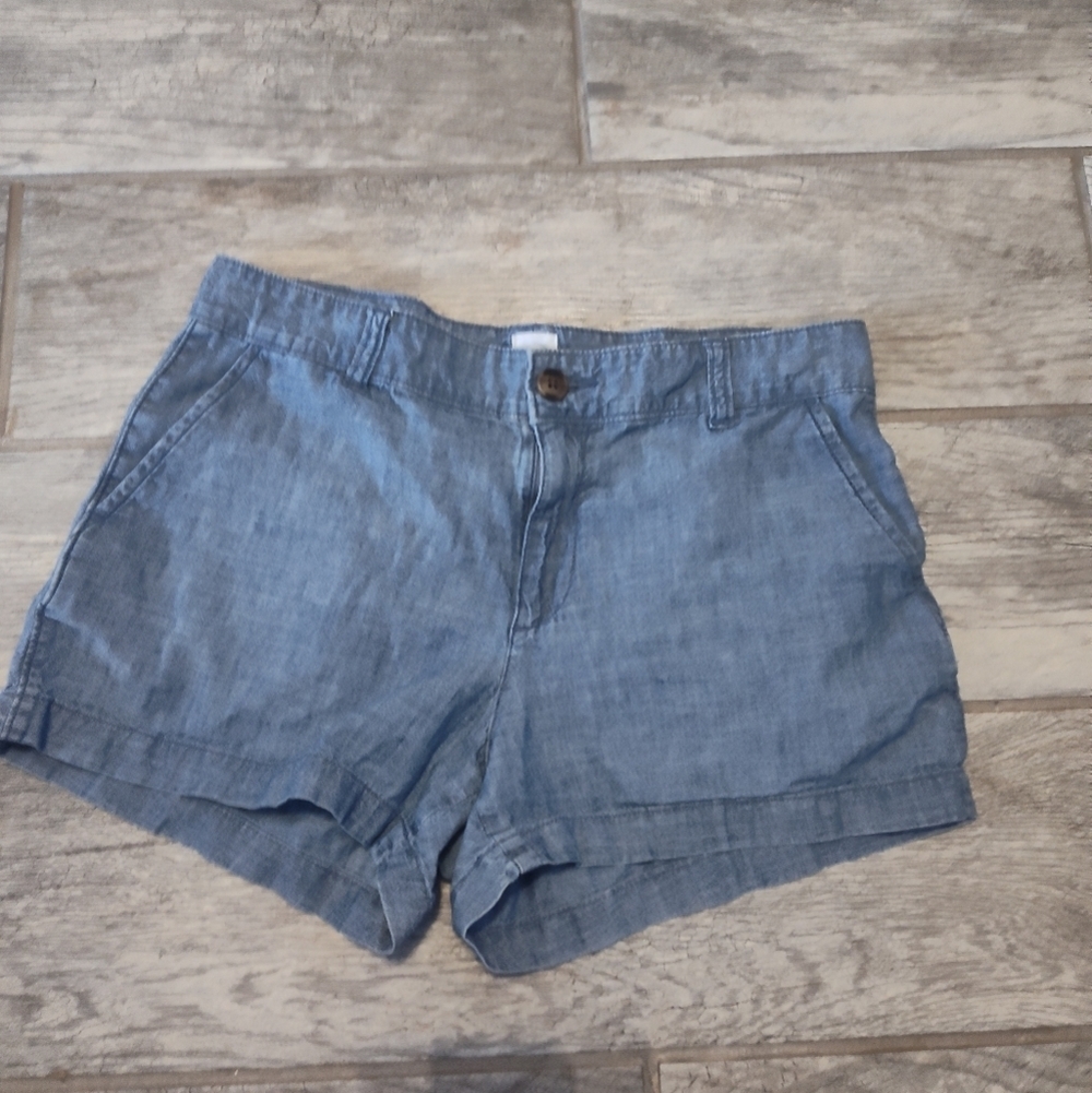 Women's Blue Cotton Shorts Size 2 #291